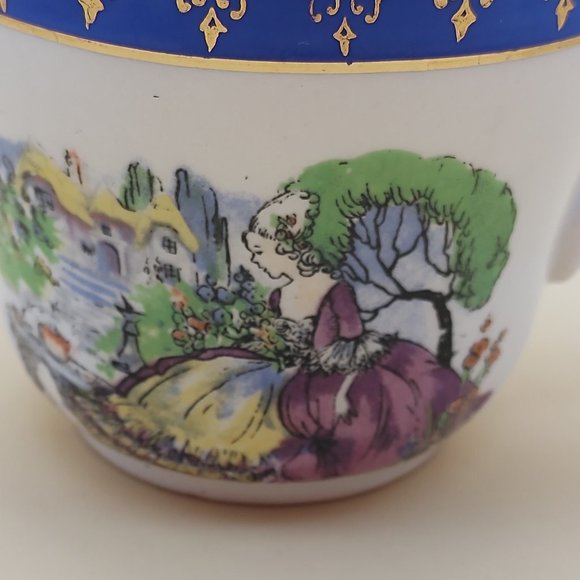 Tea Cup and Saucer Barratt's Duchess Blue Lavender Lady - Picture 9 of 11